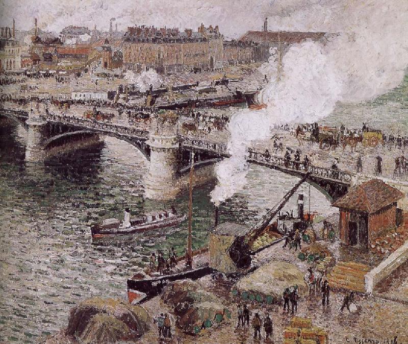 Camille Pissarro Bridge China oil painting art
